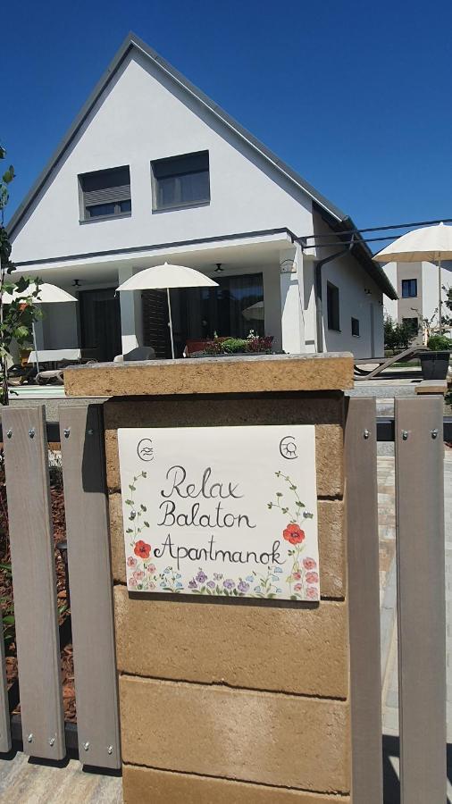 Relax Balaton Apartmanok Balatonfüred Dış mekan fotoğraf